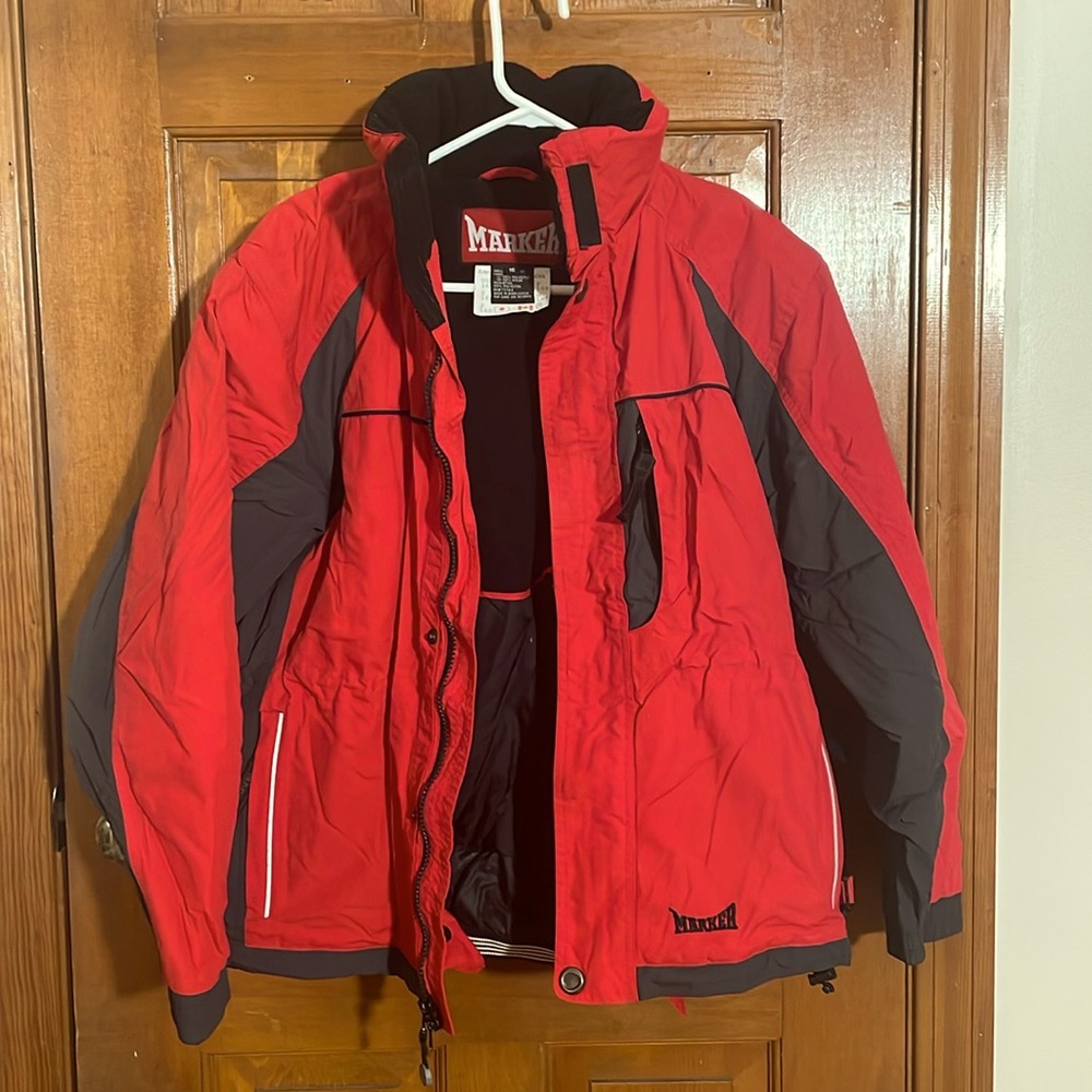 Kids/adult red winter jacket